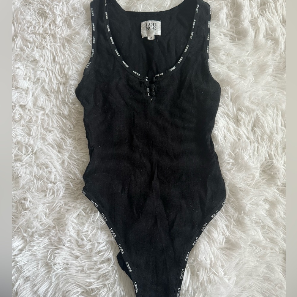 LOUNGE Ribbed Bodysuit